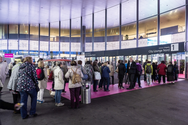 Creativa Basel Eingang City Lounge Nord 1