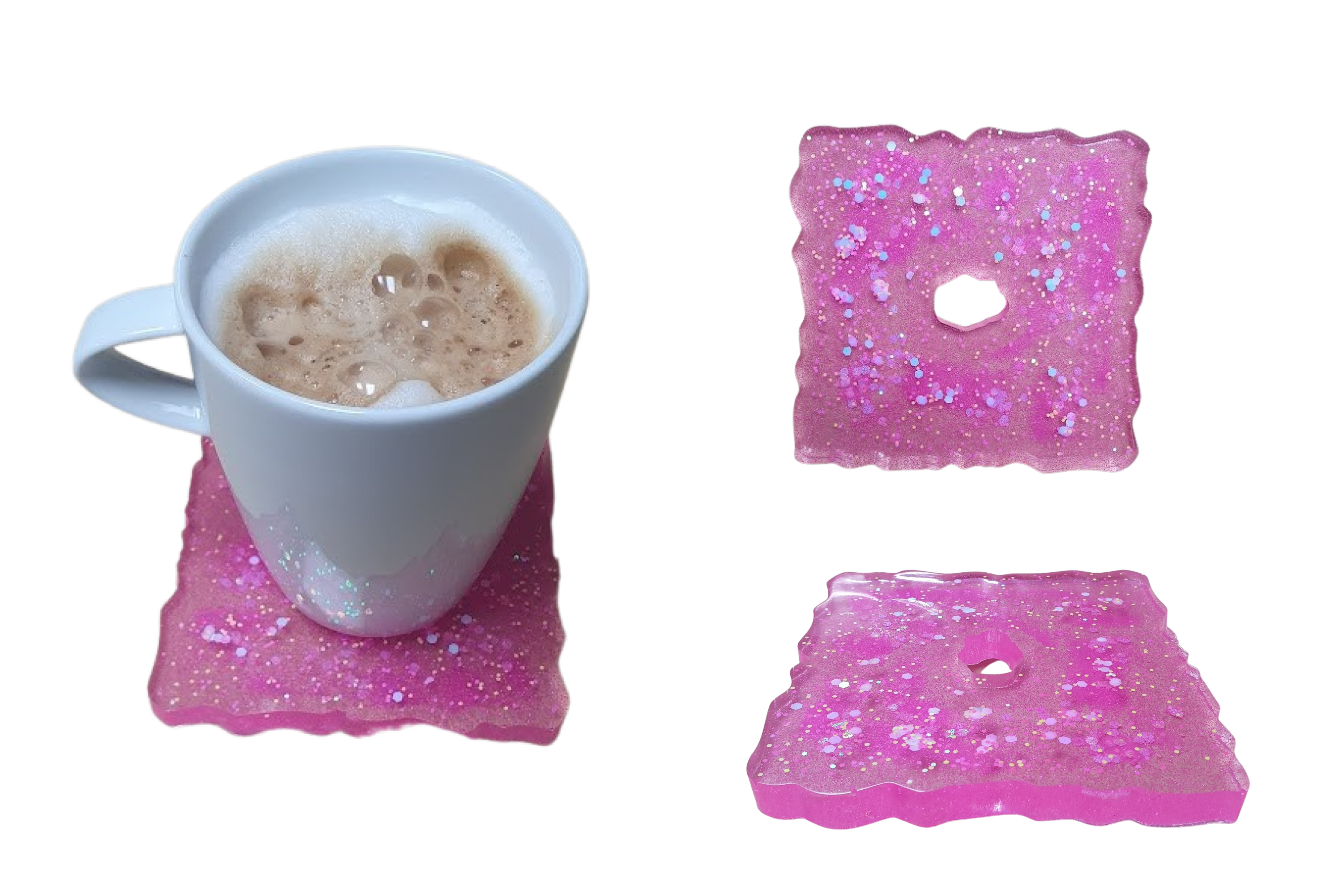 Resin Set mit Geodenform