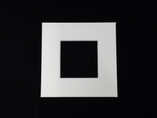 Passepartout 30x40cm, 19x29cm, 1.5mm, hellweiss