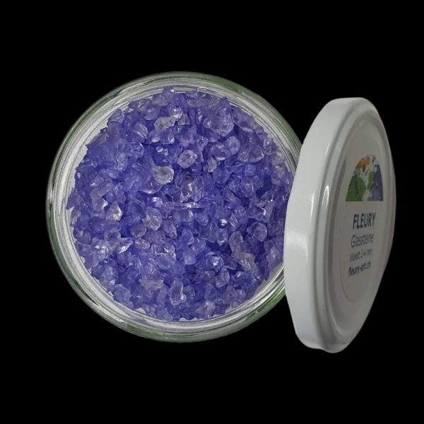 Deko Glassteine (Violett, 250g)