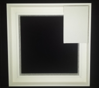 Rahmen für Malkarton 30x40 cm (weiss)