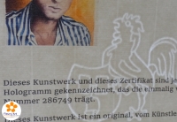 Echtheitszertifikate (25 Blatt + 50 Hologramme) inkl. Registrierung in Künstlerdatenbank
