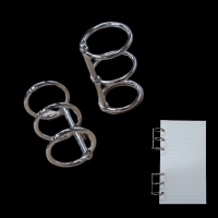 3er Ringhalterung passend zu Resin Silikonform AM139-A6+A5 (10 Stück)