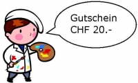 Gutschein für Künstlerbedarf im Wert von CHF 20.-