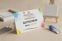 Gutschein für Künstlerbedarf im Wert von CHF 20.-