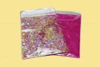 Resin-Set: Quadratischer Geoden Untersetzer