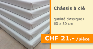 5 toiles à peindre 60x80 cm qualité classique plus